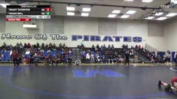 149 lbs Cons. Round 2 - Brady Thornton, Sacramento City College vs Isaiah Bell, College Of Redwoods