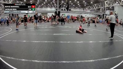 72 lbs Semis (4 Team) - Royce Marshall, Mat Assassins Grey vs Lachlan Beal, CTWHALE