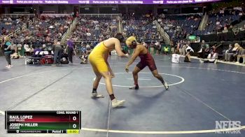 1A 175 lbs Cons. Round 1 - Raul Lopez, East Wilkes vs Joseph Miller, Lejeune