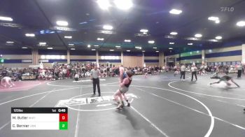 120 lbs Consi Of 64 #1 - Max Butler, Whitehouse WC vs Christian Bernier, Lions WC