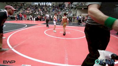 73 lbs Semifinal - Damen Macias, Berryhill Wrestling Club vs Carlos Cabrera, Warner Eagles Youth Wrestling