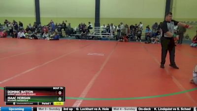 110 lbs Round 5 - Dominic Batton, Summit Wrestling Academy vs Isaac Morgan, Baldwin-Woodville