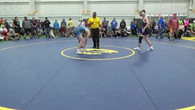 O-165A lbs Round 3 - Jakob Snowden, MI vs Elijah Wellings-Osha, WV