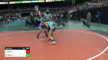 94 lbs Semifinal - Ava Ward, Bulltrained vs Mia Sharp, Beaumont