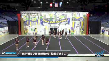 Flipping Out Tumbling - Kings and Queens [2021 L4 Senior Coed] 2021 MG Bead Blast