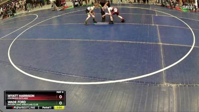 50 lbs Quarterfinal - Wyatt Harrison, Colorado Outlaws vs Wade Ford, Payson Lions Wrestling Club