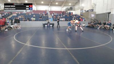 215 lbs Kasjan Wnuk, Connecticut vs Pono Kaakua, Hawaii