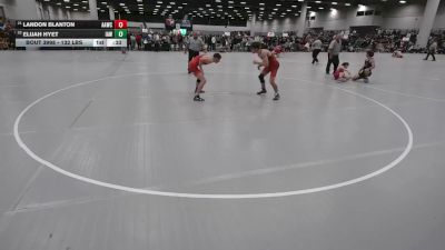 132 lbs Cons. Rd Of 16 - Elijah Hyet, Immortal Athletics WC vs Landon Blanton, Alber Athletics Wrestling Club