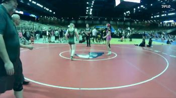 135 lbs Champ. Round 2 - Addison Thompson, Riverdale vs Cassidy Harrington, Viera