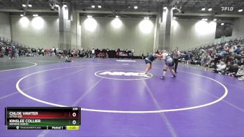 235 lbs Quarterfinal - Kinslee Collier, Edmond North vs Chloe Vawter, Little Axe