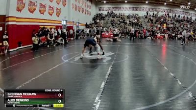 126 lbs Cons. Round 4 - Brendan McGraw, Saint Ignatius vs Alex Denkins, Perrysburg