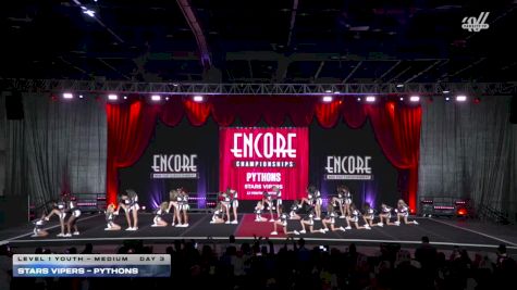 Stars Vipers - Pythons [2025 L1 Youth - Medium Day 3] 2025 Encore Grand Nationals