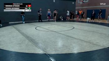 157 lbs Round 2 - Brendan Attinger, Idaho vs Joshua Gutierrez, Bear Lake Wrestling Club