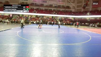 114 lbs Semifinal - Adriana Hartzell, New Plymouth vs Maliyah Garcia, New Plymouth