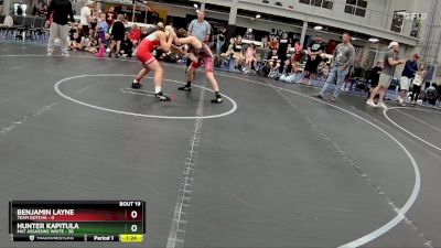 110 lbs Round 5 (8 Team) - Hunter Kapitula, Mat Assassins White vs Benjamin Layne, Team Gotcha