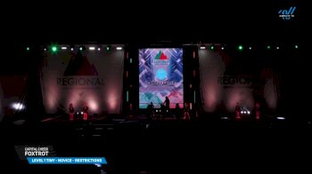 Capital Cheer - Foxtrot [2025 L1 Tiny - Novice - Restrictions Day 1] 2025 The Northeast Regional Summit