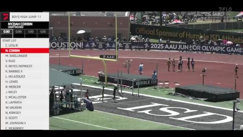 Replay: High Jump 2 - 2025 AAU Junior Olympic Games | Jul 29 @ 8 AM