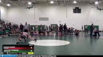126 lbs Champ. Round 1 - Lucas Phipps, Rawlins vs Anthyn Titensor, Star Valley