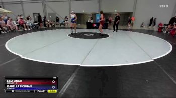 155 lbs Placement Matches (16 Team) - Lina Lingo, Indiana vs Isabella Morgan, Utah