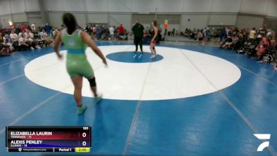 185 lbs Round 4 (6 Team) - Elizabella Laurin, Tennessee vs Alexis Penley, Illinois