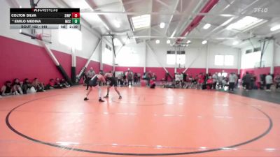 149 lbs Champ. Round 2 - Colton Silva, Simpson University vs Emilo Medina, Moorpark CCC