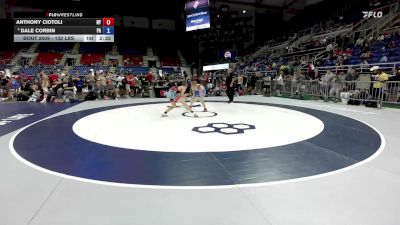 132 lbs Champ. Rd Of 32 - Anthony Ciotoli, NY vs Dale Corbin, PA