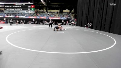174 lbs Champ. Round 1 - 13 Husam Mustafa, Southeastern vs Benedict Holthaus, Friends