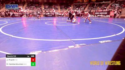 110 lbs Round Of 32 - Jonah Pracht, The Best Wrestler vs Robert Hambardzumian, New England Gold