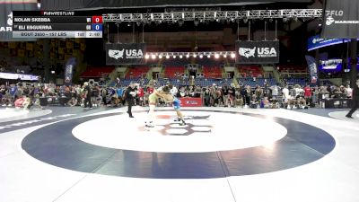 157 lbs Cons. Sub-rd Of 32 - Nolan Skebba, WI vs Eli Esguerra, OH