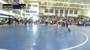 130 lbs Cons. Round 2 - Nancy Nguyen, Crawford vs Jasmine Haase, West Hills