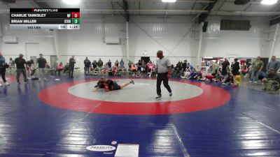 160 lbs Rr Rnd 3 - Charlie Tanksley, Morris Fitness Orange MS vs Brian Miller, Storm MS