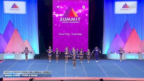 Grand Cheer - Purple Reign [2026 L5 Senior Coed - D2 - Small Semis] 2026 The D2 Summit