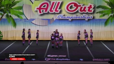 Pride Cheerleading of Palm Beach County - Icons [2025 Junior--X-Small Day 1] 2025 Splash Bash