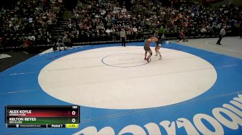 165 lbs Quarterfinal - Alex Koyle, Spanish Fork vs Kelton Reyes, Box Elder