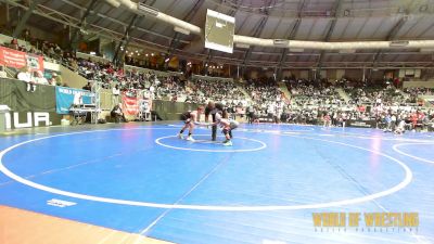 85 lbs Round Of 32 - Apollo Rojas-Crawford, Bear Cave vs Cannon Hughes, Verdigris Youth Wrestling