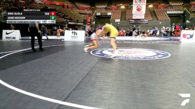 Cadet Boys Lower - 132 lbs Champ. Round 2 - Eric Elola, Tri Valley Elite Wrestling Club vs Jake Hocker