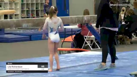 Lila Richardson - Beam, Hopes and Dreams Gymnastics - 2021 American Classic and Hopes Classic