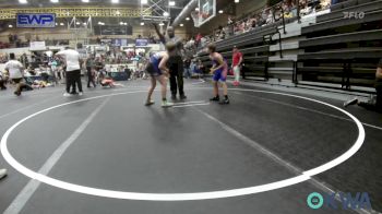 90-100 lbs Rr Rnd 3 - Travis Tonubbee, Chandler Takedown Club vs Cayden Beavers, Harrah Little League Wrestling