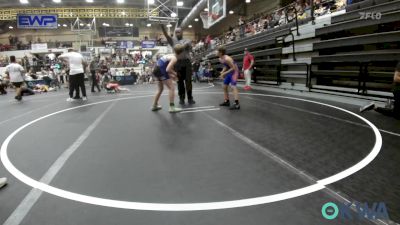 90-100 lbs Rr Rnd 3 - Travis Tonubbee, Chandler Takedown Club vs Cayden Beavers, Harrah Little League Wrestling