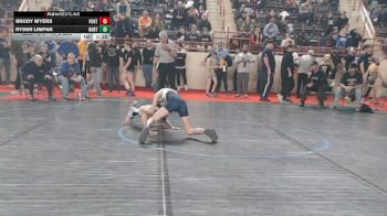 75_B lbs Round Of 16 - Brody Myers, Portage vs Ryder Limpar, Northampton