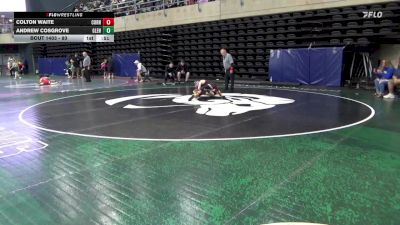93 lbs Semifinal - Colton Waite, Corning vs Andrew Cosgrove, Glen Rock