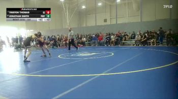 120 lbs Champ. Round 1 - Triston Thomas, East Central High School vs Jonathan Smith, Pontotoc City