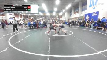 126 lbs Cons. Round 2 - Jake Allan, Villa Park vs Diego Guzman, Woodlake Union
