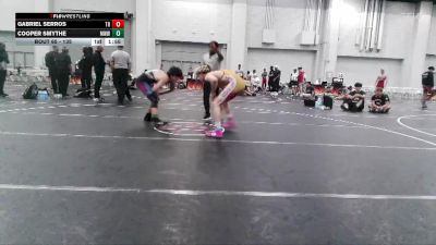 135 lbs 1st Place Match - Cooper Smythe, Mighty Warriors Wrestling vs Gabriel Serros, Top Rank
