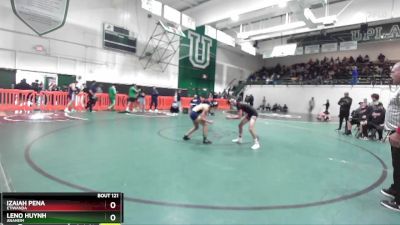 106 lbs Champ. Round 2 - Izaiah Pena, Etiwanda vs Leno Huynh, Anaheim