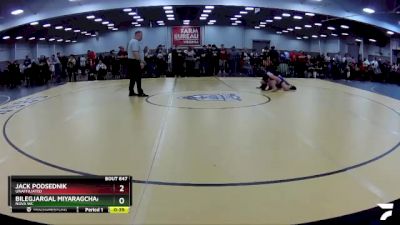 157 lbs Cons. Round 4 - Jack Podsednik, Unaffiliated vs Bilegjargal Miyaragchaa, Nova WC