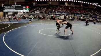 D 2 144 lbs Champ. Round 2 - Louden Baird, Caddo Magnet vs Logan Najolia, Lakeshore