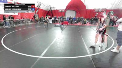 175 lbs Cons. Round 1 - Gabriel Metzler, Team Nazar Training Center vs Nathan Hernandez, Team Nazar Training Center
