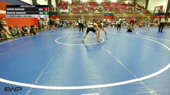 120 lbs Consolation - Cale Lawson, Jenks vs Christian Cue, Sapulpa