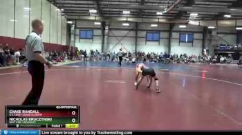 133 lbs Quarterfinal - Nicholas Kruczynski, New York University vs Chase Randall, U.s. Coast Guard Academy